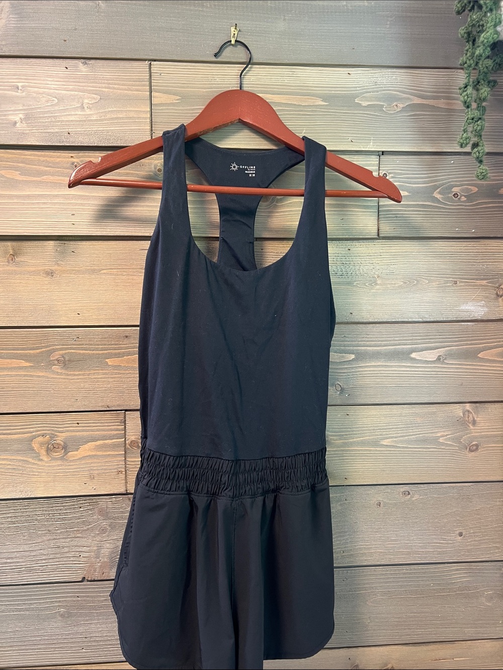 Offline Black Racerback Jumpsuit Romper - Comfortable Everyday Style